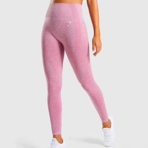 Gymshark Vital Seamless Leggings - Dusky Pink Marl